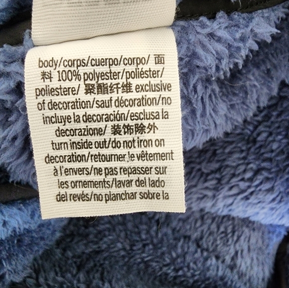 Victoria's Secret Blue Sherpa pullover size S. - Picture 5 of 5